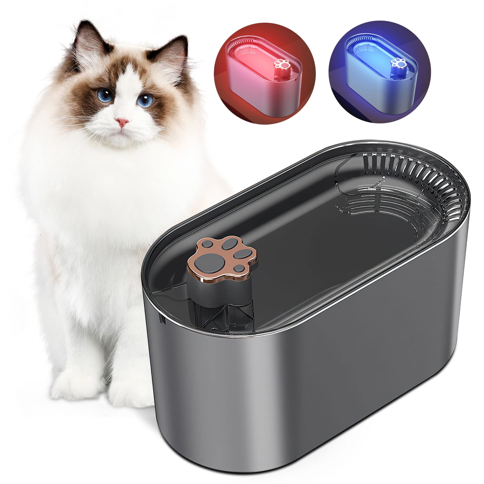 Pet Water Fountain Filter Automatic Drinker
